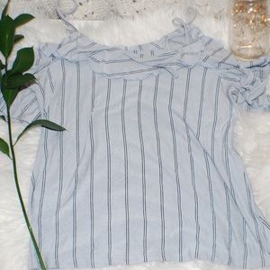 Fitted Cold Shoulder Tee